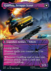 Goldbug, Humanity's Ally // Goldbug, Scrappy Scout (Shattered Glass) [Universes Beyond: Transformers] | Spectrum Games