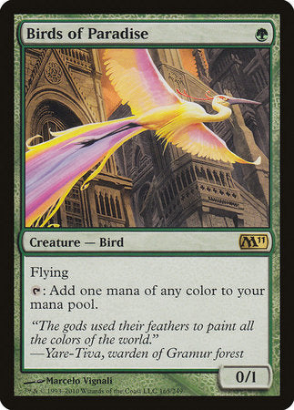 Birds of Paradise [Magic 2011] | Spectrum Games