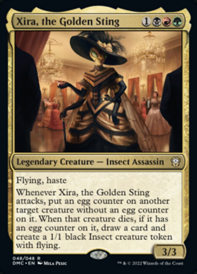 Xira, the Golden Sting [Dominaria United Commander] | Spectrum Games