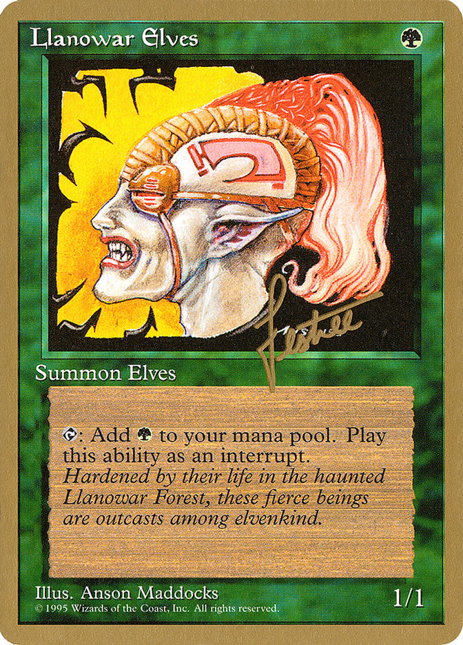 Llanowar Elves (Bertrand Lestree) [Pro Tour Collector Set] | Spectrum Games