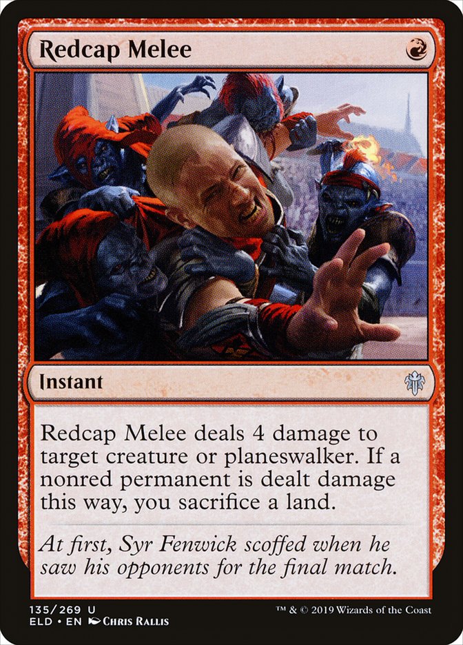 Redcap Melee [Throne of Eldraine] | Spectrum Games