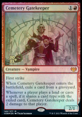 Cemetery Gatekeeper [Innistrad: Crimson Vow Prerelease Promos] | Spectrum Games