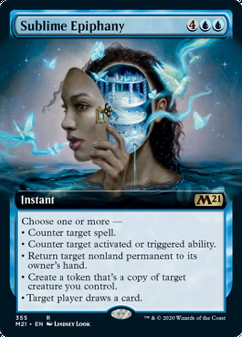 Sublime Epiphany (Extended Art) [Core Set 2021] | Spectrum Games
