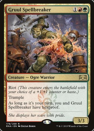 Gruul Spellbreaker [Ravnica Allegiance] | Spectrum Games