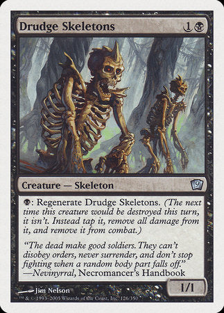 Drudge Skeletons [Ninth Edition] | Spectrum Games