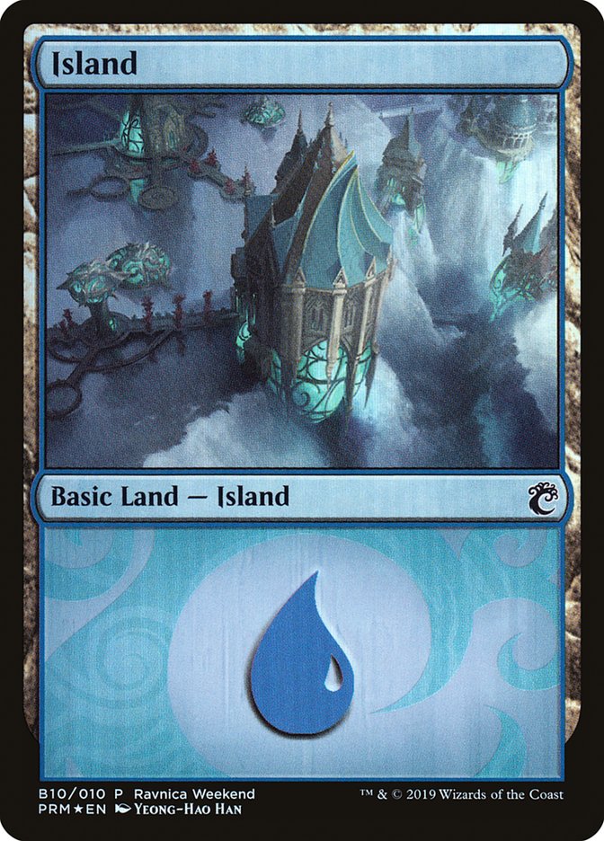 Island (B10) [Ravnica Allegiance Guild Kit] | Spectrum Games