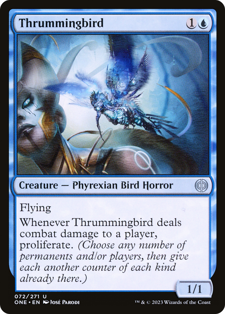 Thrummingbird [Phyrexia: All Will Be One] | Spectrum Games