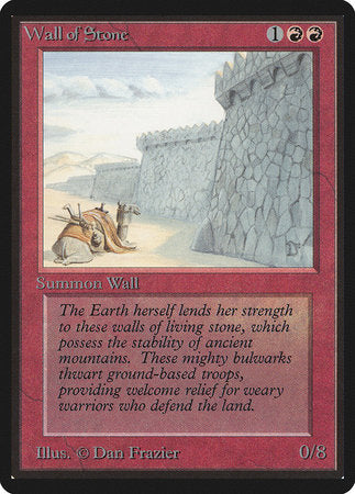 Wall of Stone [Limited Edition Beta] | Spectrum Games