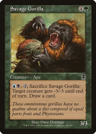 Savage Gorilla [Apocalypse] | Spectrum Games