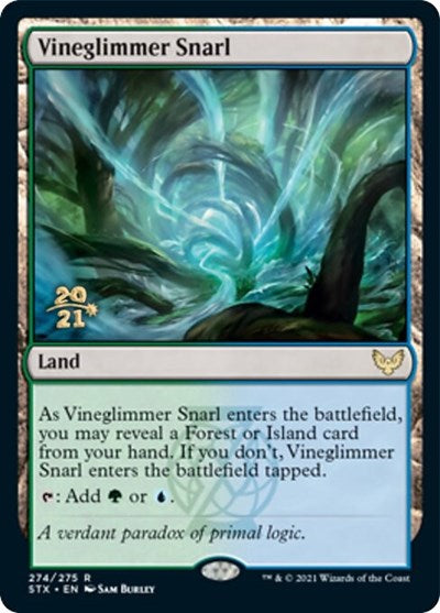 Vineglimmer Snarl [Strixhaven: School of Mages Prerelease Promos] | Spectrum Games