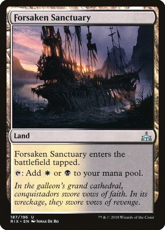 Forsaken Sanctuary [Rivals of Ixalan] | Spectrum Games