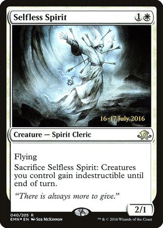Selfless Spirit [Eldritch Moon Promos] | Spectrum Games