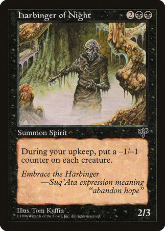 Harbinger of Night [Mirage] | Spectrum Games