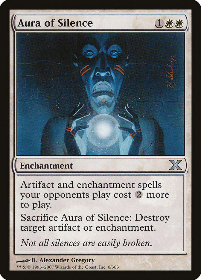 Aura of Silence [Tenth Edition] | Spectrum Games