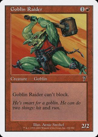 Goblin Raider [Seventh Edition] | Spectrum Games