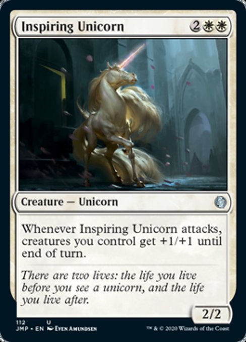 Inspiring Unicorn [Jumpstart] | Spectrum Games