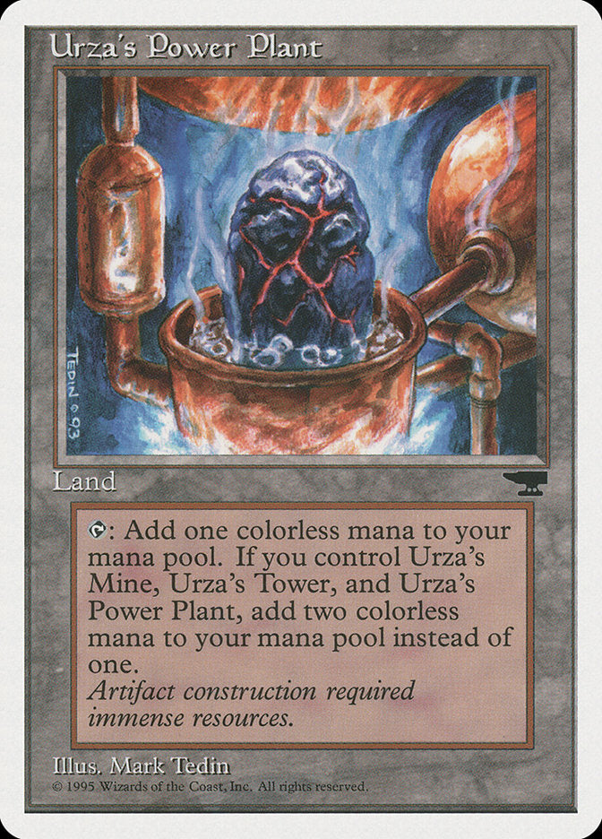 Urza's Power Plant (Boiling Rock) [Chronicles] | Spectrum Games