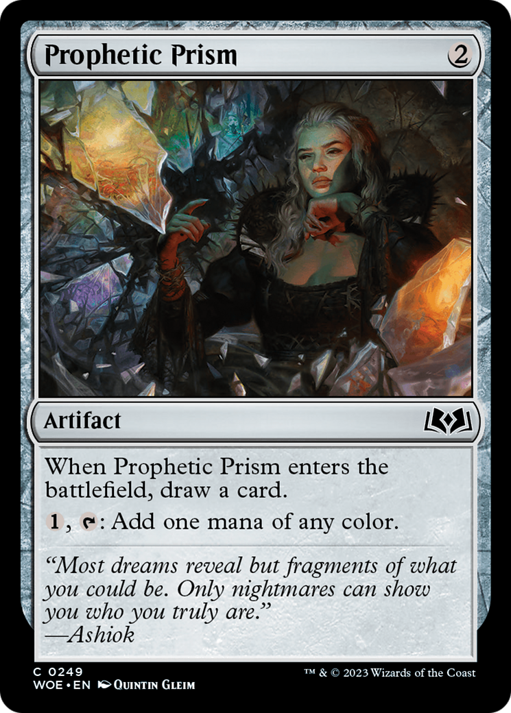 Prophetic Prism [Wilds of Eldraine] | Spectrum Games