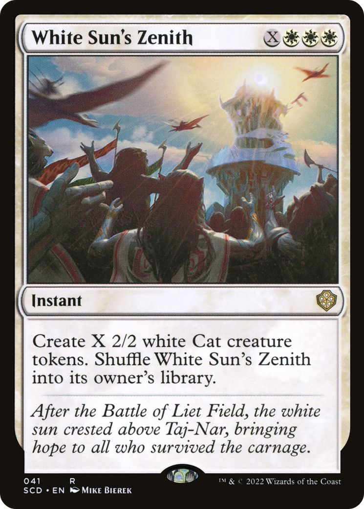 White Sun's Zenith [Starter Commander Decks] | Spectrum Games