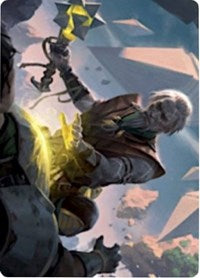 Expedition Healer Art Card [Zendikar Rising Art Series] | Spectrum Games