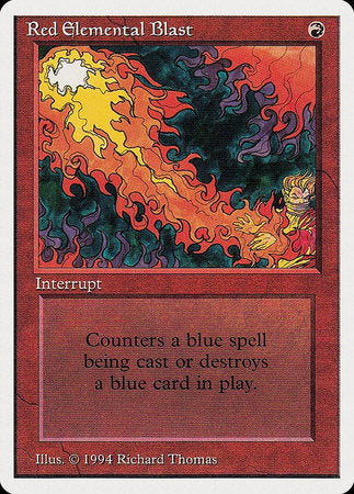 Red Elemental Blast [Summer Magic / Edgar] | Spectrum Games