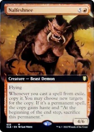 Nalfeshnee (Extended Art) [Commander Legends: Battle for Baldur's Gate] | Spectrum Games