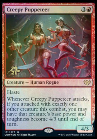 Creepy Puppeteer [Innistrad: Crimson Vow Prerelease Promos] | Spectrum Games