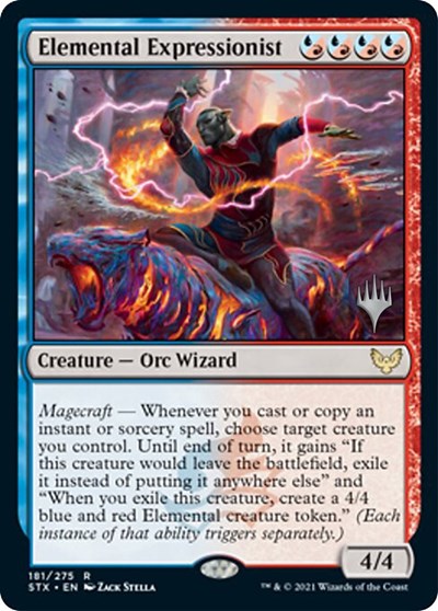 Elemental Expressionist (Promo Pack) [Strixhaven: School of Mages Promos] | Spectrum Games