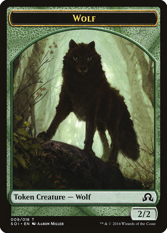 Wolf [Shadows over Innistrad Tokens] | Spectrum Games