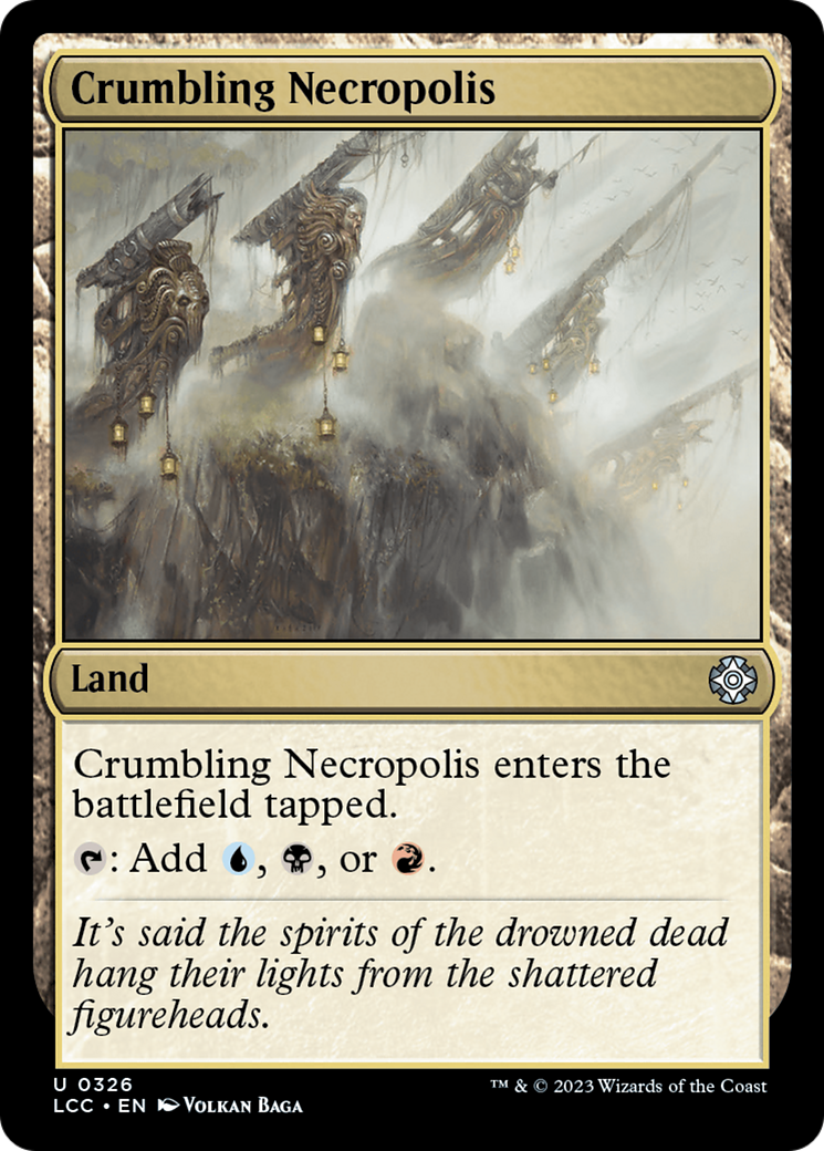 Crumbling Necropolis [The Lost Caverns of Ixalan Commander] | Spectrum Games