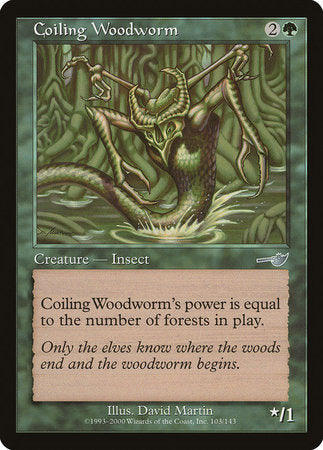 Coiling Woodworm [Nemesis] | Spectrum Games