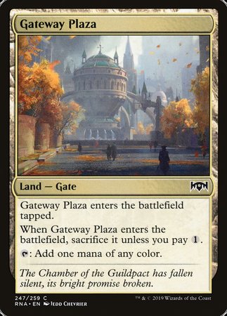 Gateway Plaza [Ravnica Allegiance] | Spectrum Games