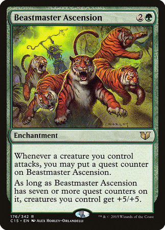 Beastmaster Ascension [Commander 2015] | Spectrum Games