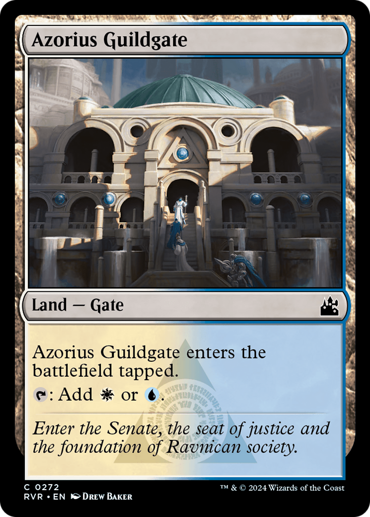 Azorius Guildgate [Ravnica Remastered] | Spectrum Games