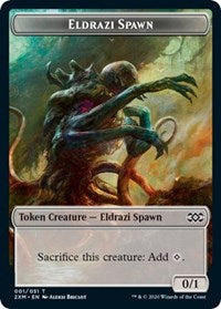 Eldrazi Spawn // Germ Double-sided Token [Double Masters Tokens] | Spectrum Games