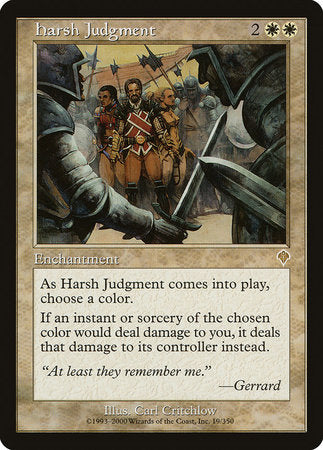 Harsh Judgment [Invasion] | Spectrum Games