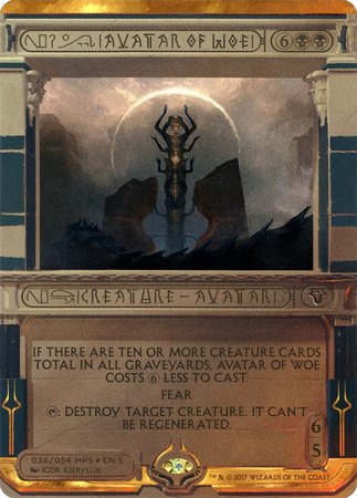 Avatar of Woe [Amonkhet Invocations] | Spectrum Games