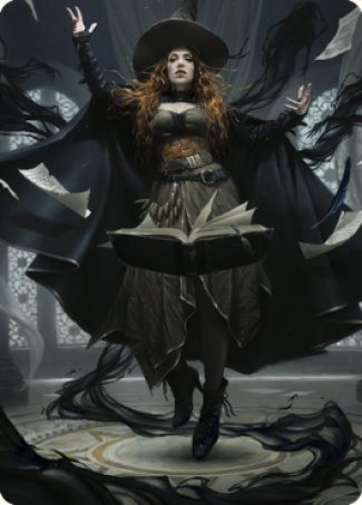 Tasha, the Witch Queen Art Card (41) [Commander Legends: Battle for Baldur's Gate Art Series] | Spectrum Games