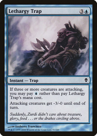 Lethargy Trap [Zendikar] | Spectrum Games