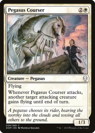 Pegasus Courser [Dominaria] | Spectrum Games