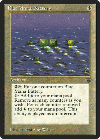 Blue Mana Battery [Legends] | Spectrum Games