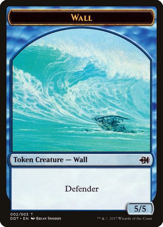 Wall Token [Duel Decks: Merfolk vs. Goblins Tokens] | Spectrum Games