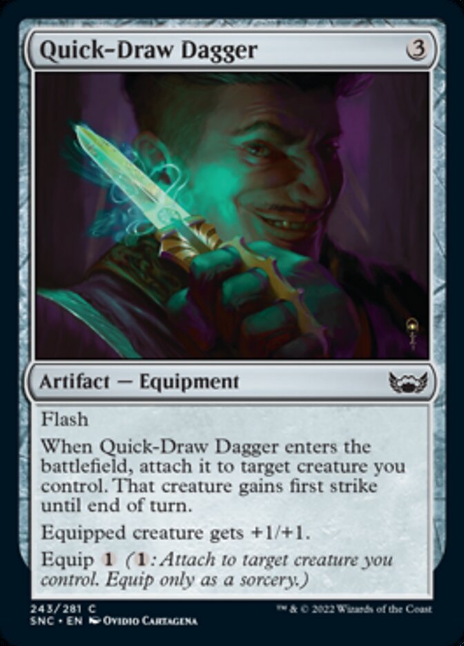 Quick-Draw Dagger [Streets of New Capenna] | Spectrum Games