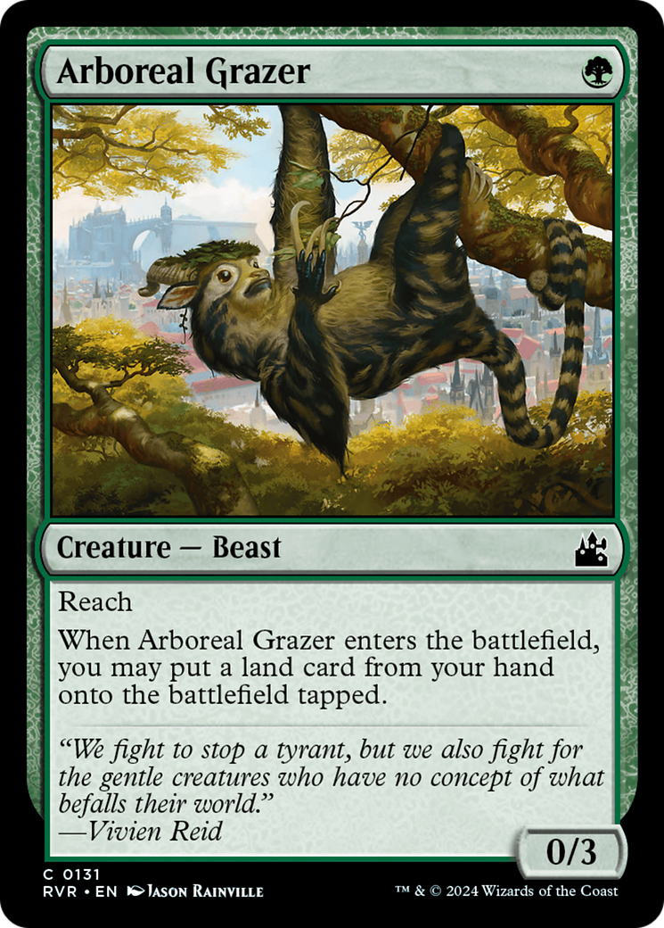 Arboreal Grazer [Ravnica Remastered] | Spectrum Games