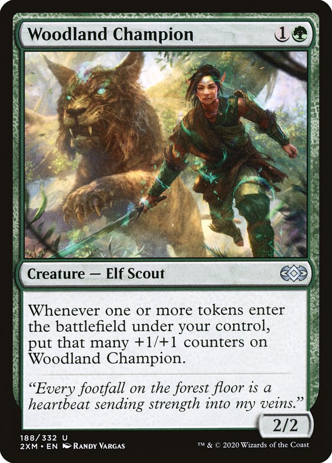 Woodland Champion [Double Masters] | Spectrum Games