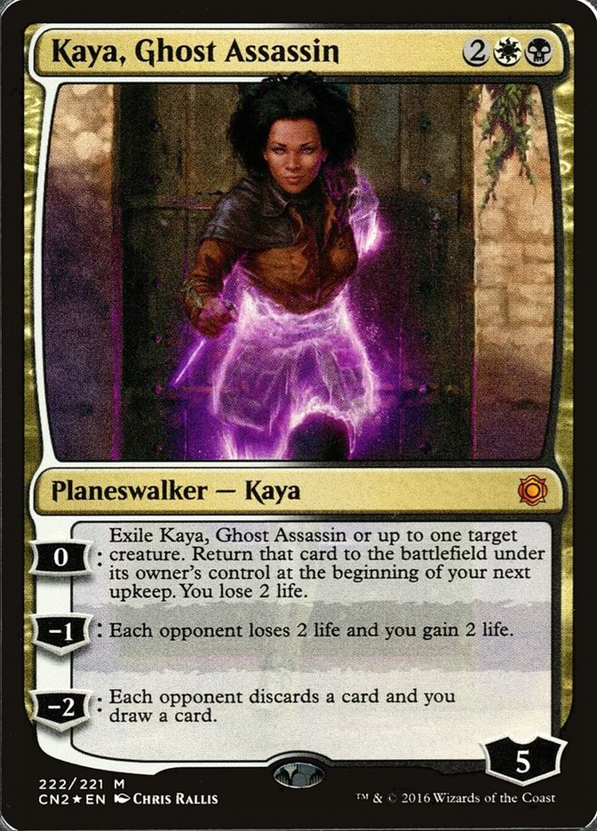 Kaya, Ghost Assassin (222/221) [Conspiracy: Take the Crown] | Spectrum Games
