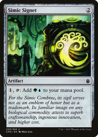 Simic Signet [Commander Anthology] | Spectrum Games