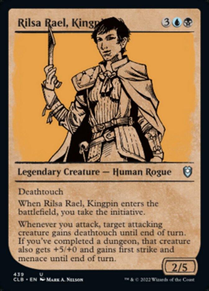 Rilsa Rael, Kingpin (Showcase) [Commander Legends: Battle for Baldur's Gate] | Spectrum Games