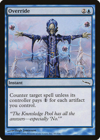 Override [Mirrodin] | Spectrum Games