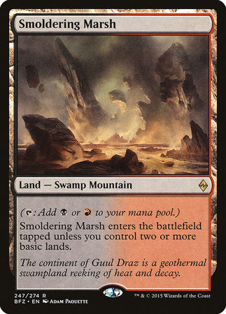 Smoldering Marsh [Battle for Zendikar] | Spectrum Games